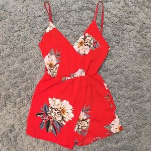 Brand new floral romper!